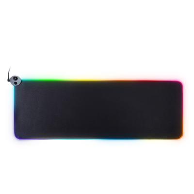 China Commercial Office Colorful Luminous Mouse Pad New Anti Sleep RGB Mouse Pad Eco-friendly/Waterproof/Thickening/Large Non-Slip for sale