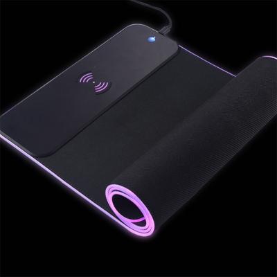 China Custom Glowing Eco-friendly/Waterproof/Thickening/Large Non-Slip RGB Led Non-slip Pad Mat Pad Pad Gaming Mousepad RGB Wireless USB Mouse Pad for sale