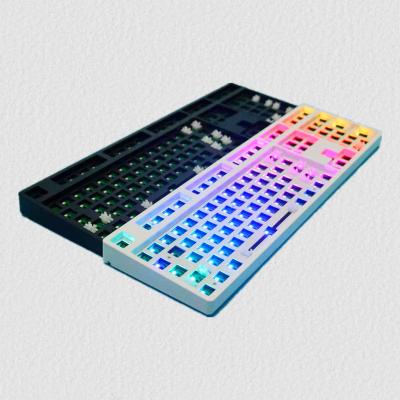 China Anti-ghosting Computing Flashing Light Backlit Keyboard Led Light Up Mechanical Gaming Keyboard For PC Game Lover for sale