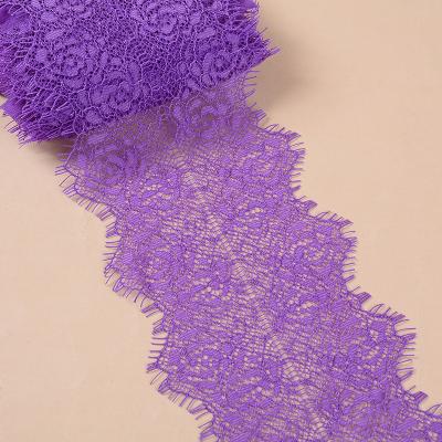 China Multicolor Elastic Garment Accessories Hot Selling Elastic Lace Lingerie Lace For Women Clothing Accessories for sale