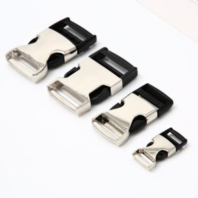 China High Quality Custom Dog Collar Belt Buckle 15mm 20mm 25mm 32mm 38mm 50mm Solid Hardware Quick Release Metal Adjustable Buckle for sale