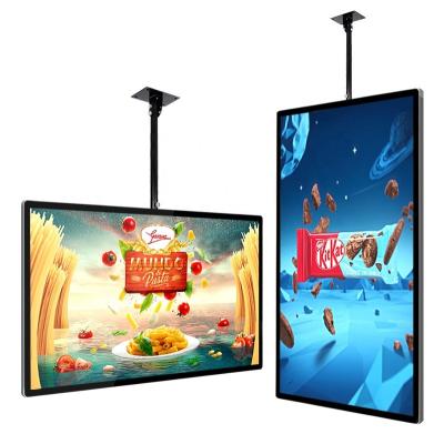 China 65 inch wifi indoor wall mount digital signage and displays lcd advertising player screen advertising kiosk for sale