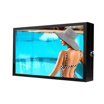 中国 Outdoor 18-98 Inch Touch Panel IP65 Wall Mounted Outdoor Advertising Icd Show Digital Signage And Displays Advertising Player Kiosk 販売のため