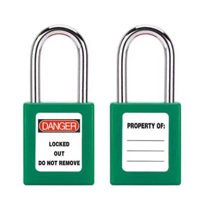 Cina Multifunzione Loto Lockout Tagout Padlocks ABS Plastica Verde Rosso in vendita