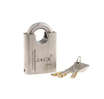 China Shrouded Shackle Stainless Steel Padlock Keyed Alike In Bulk for sale