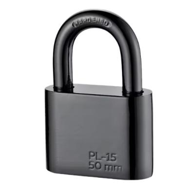 China High Security Iron Safety Padlocks Keyed Alike 40mm Electrophoretic Black for sale