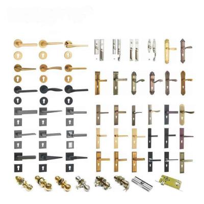 China Double Zinc Cylinder Mortice Lock Door Locks Hardware Mortise Lock Handle With Key for sale