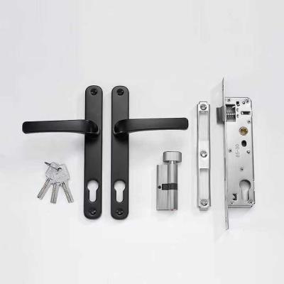 China Wholesale Cylinder Mortise Lock Stainless Steel Mortise Door Lock with Single Cylinder Te koop