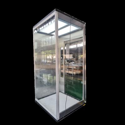 China GAINOO Home Elevator Modern Elevator Passenger Elevator Panoramic Glass Elevator for sale