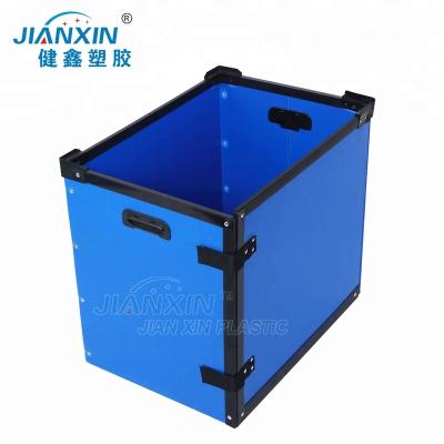 China Recycled Materials Corrugated Plastic Drawer Box / Sealed Grooved Plastic Boxes Factory Wholesale for sale