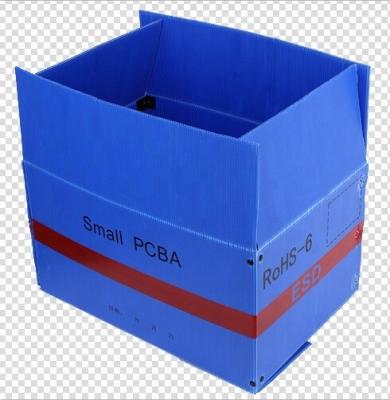 China Low Recycled Materials Factory Price Customized Folding Corrugated Plastic Box for sale