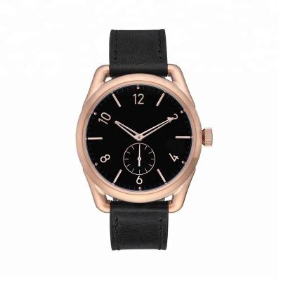 China Fashion High Quality Men's Watch Multiple Time Zone 5 Waterproof Rose Gold Atmosphere Wrist Watch for sale