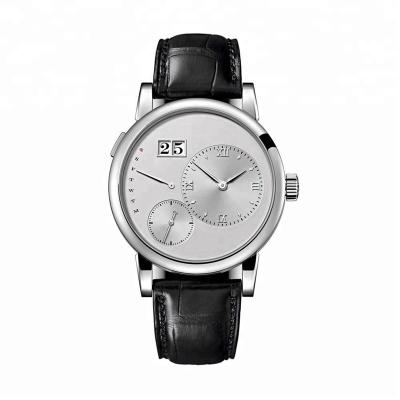 China High quality brand automatic date quartz watches Japan movt stainless steel custom logo men's wristwatch for sale