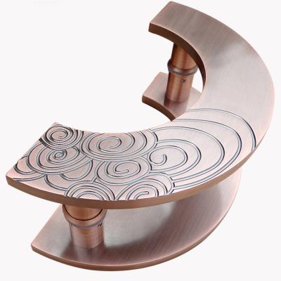 China Farmhouse Vintage Widely Used Modern Bronze Cabinet Circle Entrance Door Handle for sale