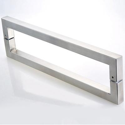 China Farmhouse Wholesale Chrome Interior Lever Cabinet Door Modern Main Hidden Pull Handle for sale