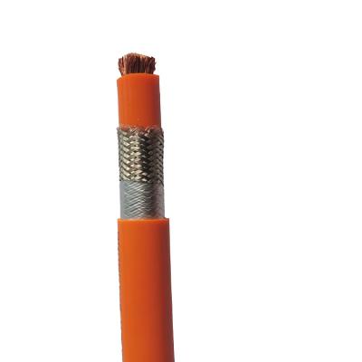 China Electric and Hybrid Vehicles High Voltage Copper Cables Single Core Silicone Shielded Cable Insulated Cable for Hybrid and Battery Vehicles for sale