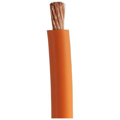 China Electric & Hybrid Vehicles 25mm2 HV Cable Dual 1000/1500V Unshielded Orange Silicone Insulated For Electric Vehicle Car Conversions for sale