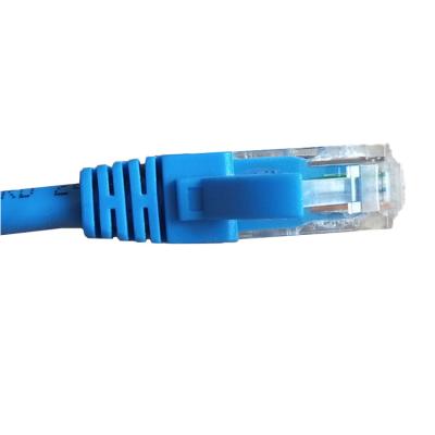 China High Quality Computer Networks CAT6 UTP 5 METERS 4 PAIRS PATCH CABLE A.W.G. W/SPLINE 24 (7/0.20MM) as Mould-injected PVC jacket for superior networking for sale