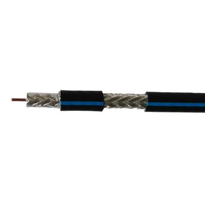 China A.W.G. 18 GHz Telecommunication CATV COAXIAL 3.0 Since 60% AL BRAID CM EN50575: 2014 CCE PVC JKT- 1000 FT/305M BLACK BOX RG6/U Coaxial Cable for sale