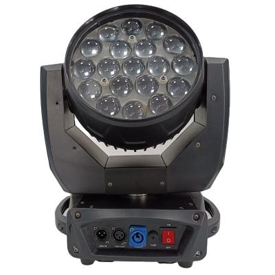 China Wash+zoom 19*10w rgbw moving head 4in1 led light zoom moving head for club for sale