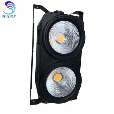 China Performance COB Blinder 100w 2 Eye Cob Led Blinder Rgbw Audience Light for sale