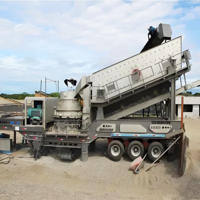 China Outlet Size 8-13mm Y3S1848Y90 Tracked Mobile Quarry Cone Crusher Machine Stone Crusher for sale