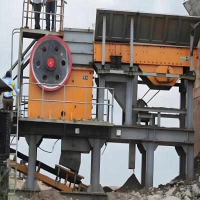 China Complete Rock Crushing Machine Stone Jaw Crusher with Screening Line at Affordable for sale