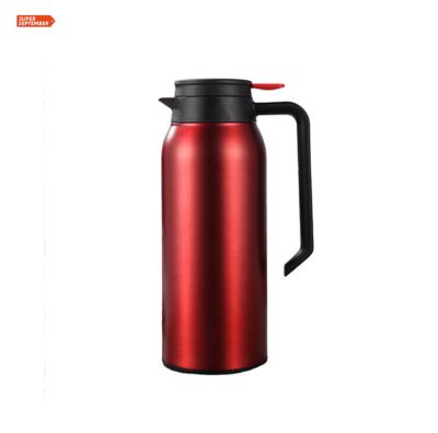 China Sustainable Product Household 1500ml Thermos Arabic Stainless Steel Water Kettle Most Popular Water Jug With PP Lid for sale