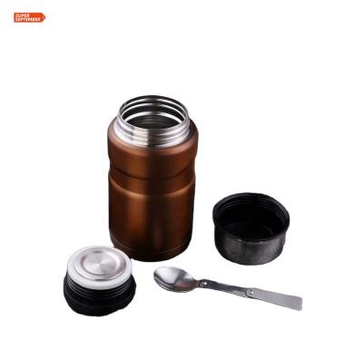 China Viable Personalized Thermal Food Flask Warmer Stainless Steel Flask Set for sale