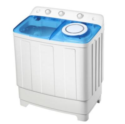 China 7.5KG semi automatic plastic washing machine for clothes for sale