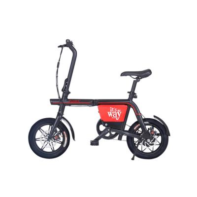 China Factory standard supply fat ebike e bike city wheel folding electric bicycle 400w for sale