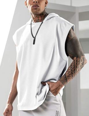 China New Sleeveless Anti-wrinkle Sports Invest Sweater Breathable Slim Training Running T-Shirt for sale