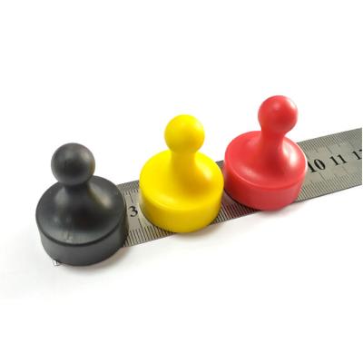 China Industrial Magnet Push Pin Magnetic Push Pins Magnets 7 Colors For Home Office for sale