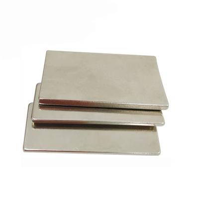 China Industrial Block Magnet Neodymium Magnet Rectangular NdFeB Magnets Zinc Plating for sale