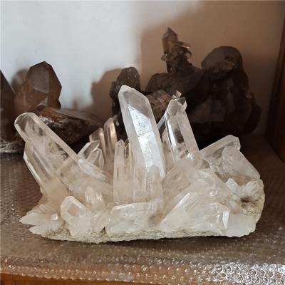 China China large cluster quartz cluster clear white crystal natural crystal wholesale crystal cluster ore for sale