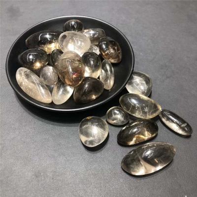 China Europe Smokey Quartz Crystal Gravel Natural Tumbled Crystal Stones Healing Reiki Loose for sale