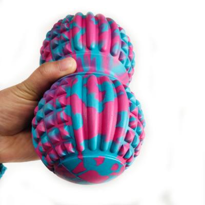 China Peanut Deep Massage Peanut Ball Double Point Physical Lacrosse Point Shoulder Thorn Muscle Relaxation Point Massage Peanut Ball for sale