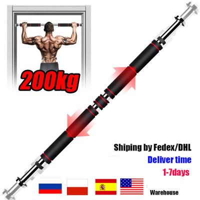 China Horizontal Bar Trainer USA/EU Store 60cm Door Horizontal Bars Exercise Workout Gym Chin Up Training Pull Up Home Bar for sale