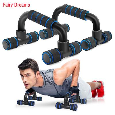 China Safe Fitness Equipment Piece Body Family Push Up Pole Foam Steel Grip Fitness Lift Up Bracket Exercise Chest Muscle Equipment for sale