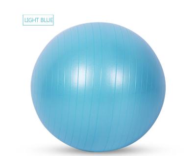 China Eco-Friendly Home Fitness PVC Pilates Health Care Yoga Ball With Free Pump for sale