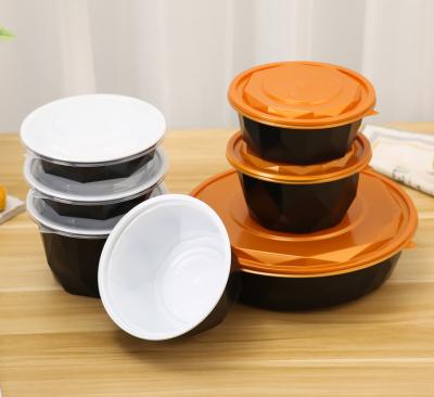 China High quality disposable bowl packaging takaway leak proof plastic food container for sale