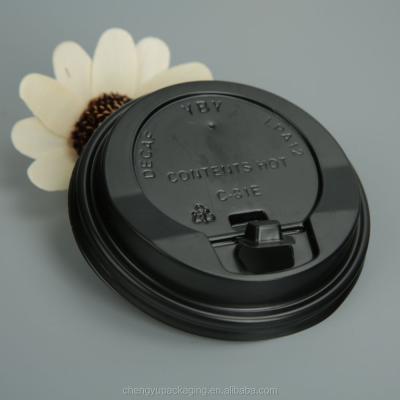 China Disposable Disposable Plastic Coffee Cup Lid for sale