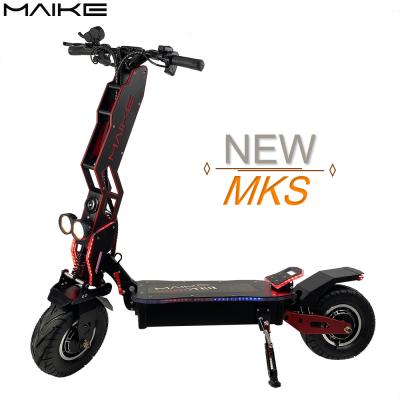 China Maike MKS 13 Inch 8000w Powerful Wide Wheel Motorcycle Unisex Scotters For Adult for sale