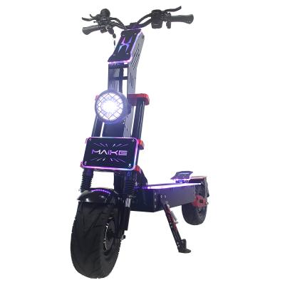 China 13 Inch Big Wheel Escooter 4000w*2 Motors Unisex Maike MKX Dual Motors Fast Speed ​​60 Volt Electric Scooter for sale