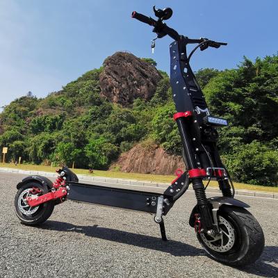 China Maike Unisex Wholesale 4000W Dual 11 Inch Motor 80-120kms Wide Range Electric Scooters for sale