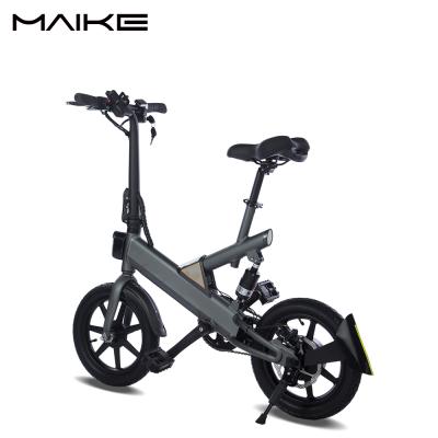 China Wholesale Cheap Wholesale Maike Europe Standard Electric Folding Bike 36V 250W Smart Foldable Electric Bike For Adults for sale