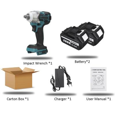 China Cordless Key With Impact Function Rechargeable Li-ion Battery Power Tool Machine 10*1500MAH for sale