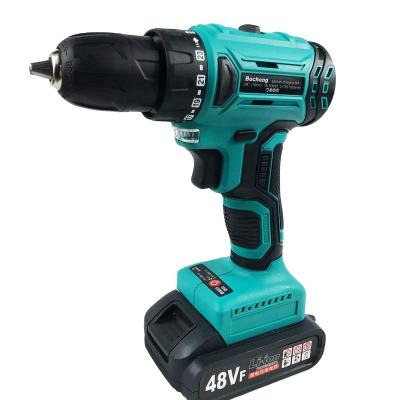 China Factory Price Home Professional Brushless 21V Lithium DIY China Cordless Power Drill for sale