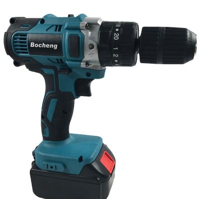 China Heavy Duty OEM 13mm Chuck Size Power Tools Cordless Large Power Drill With Impact Function for sale