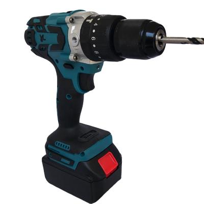 China 13mm Steel Professional Li-ion Impact Rechargeable Cordless Power Drill Chuck Brushless 4.0Ah for sale